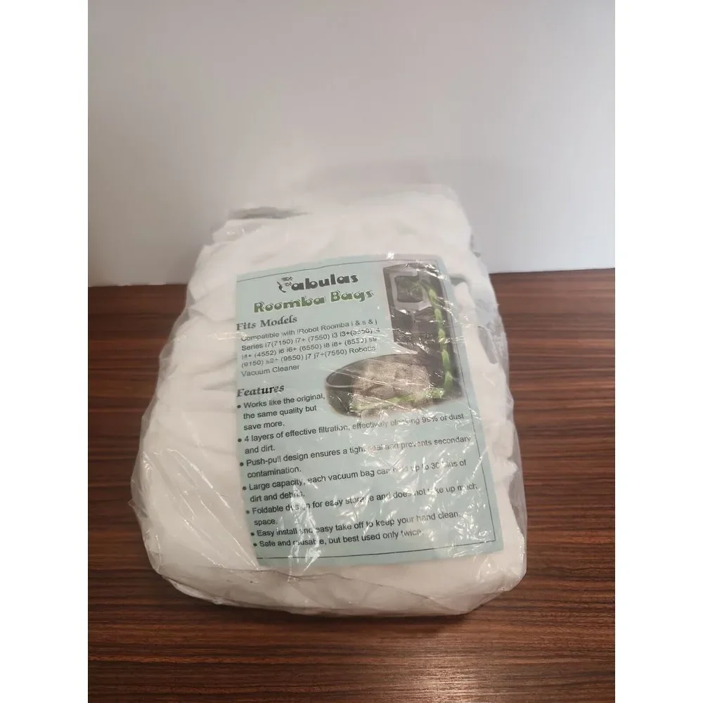 New Roomba Bags by Fabulas - Compatible with iRobot Roomba i, s, & j‎ Series